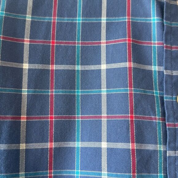 VINEYARD VINES BLUE RED WHITE CLASSIC FIT MURRAY SHIRT 100% COTTON MEN'S SMALL - Picture 4 of 8